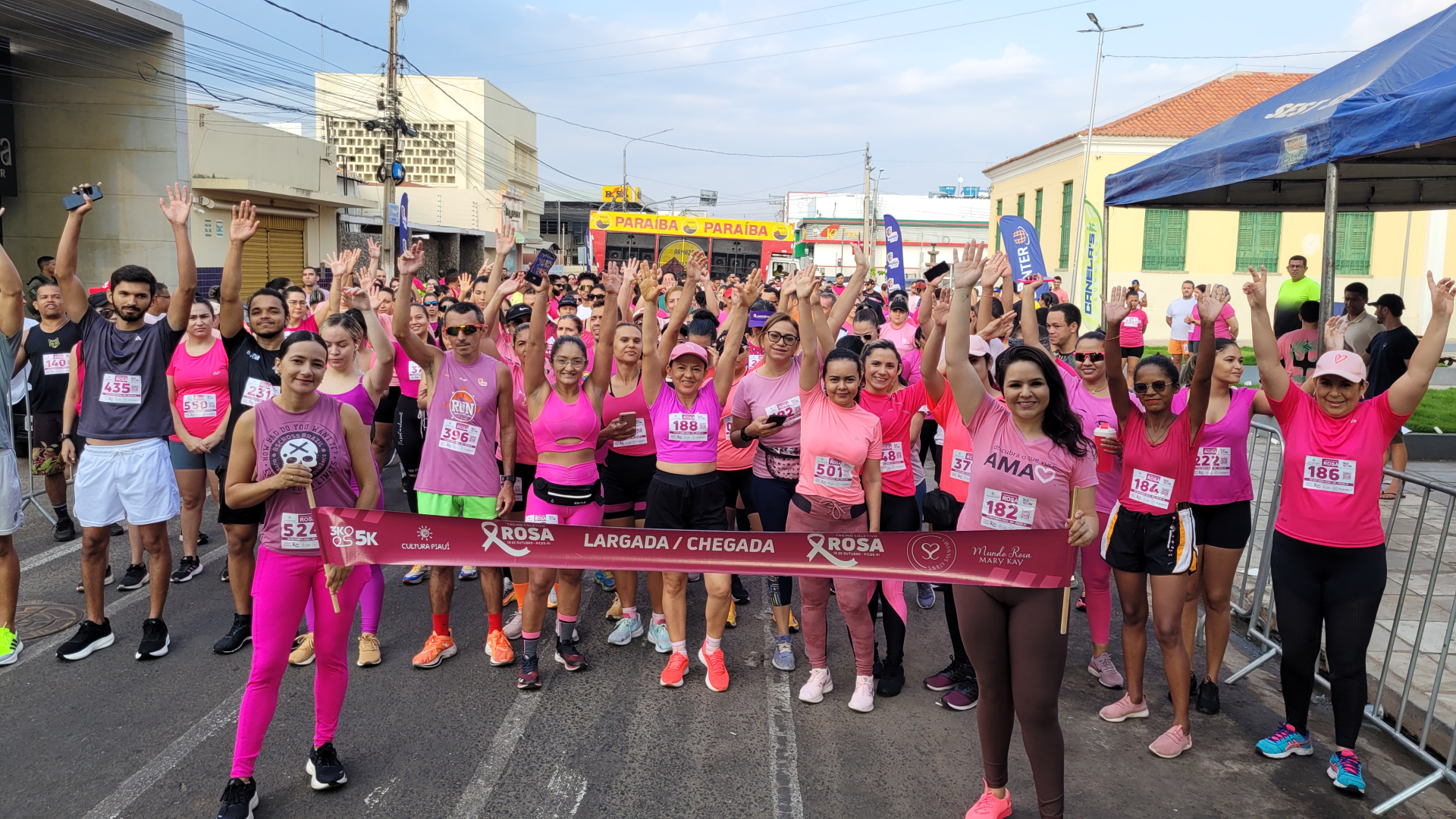 Treino Rosa de Picos: Uma Celebração do Esporte e da Saúde